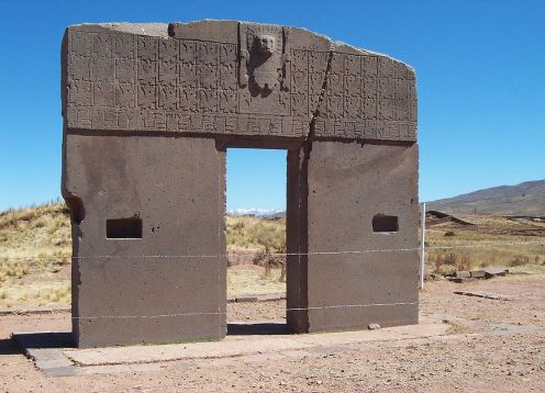 Ruinas de Tiwanaku y Puma Punku . La Paz, BOLIVIA