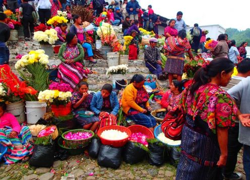 Tour to Chichicastenango and Lake Atitlan. Guatemala city, Guatemala