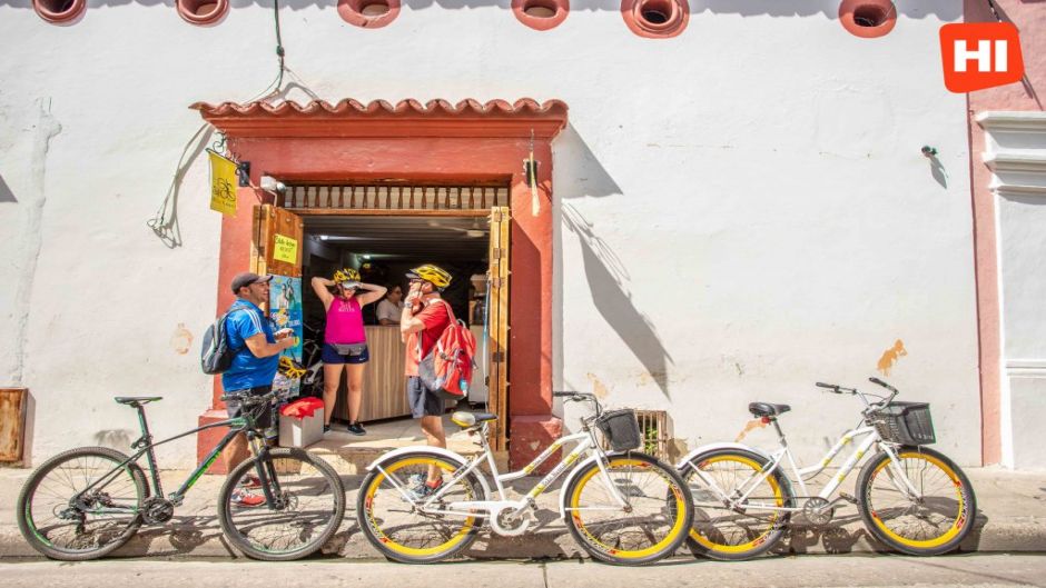 City Tour historico en bicicleta por Cartagena, Cartagena de Indias, COLOMBIA