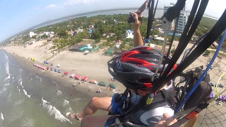 Parapente a Motor, en Cartagena de Indias, Cartagena de Indias, COLOMBIA