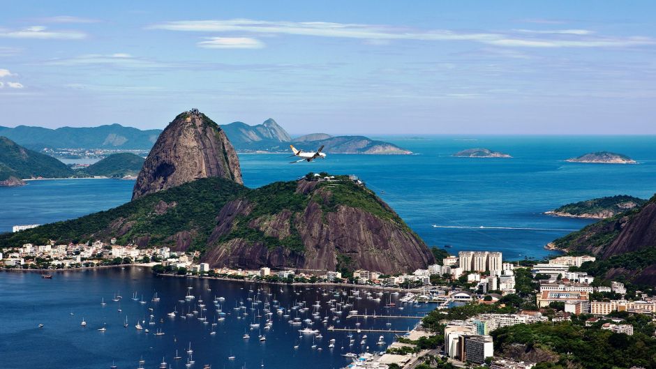 Pan de Azucar con Ascensor, Río de Janeiro, BRASIL