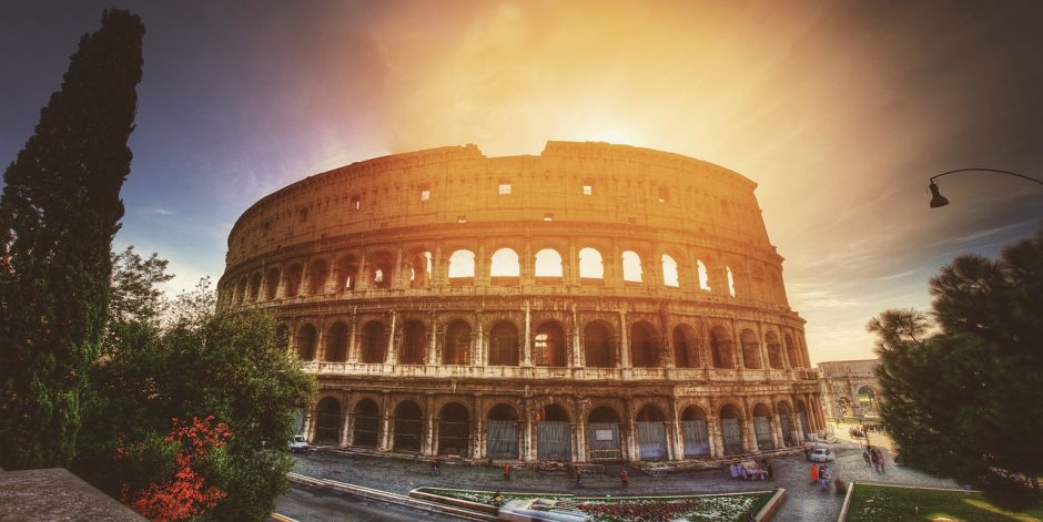 Antigua Roma, Coliseo, Foro y Palatino., Roma, ITALIA