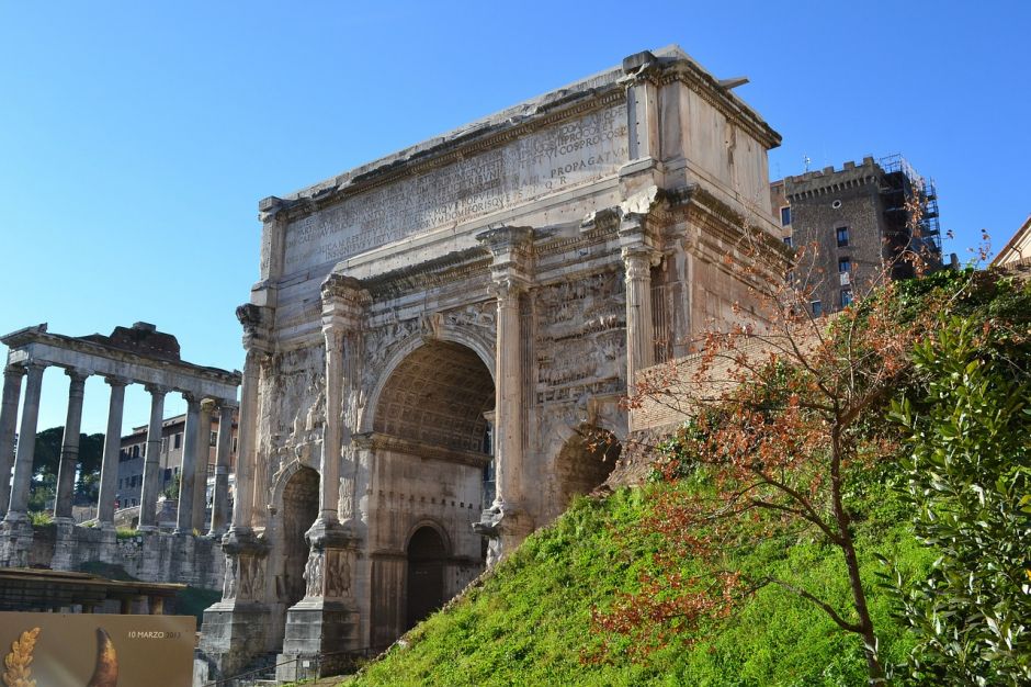 Antigua Roma, Coliseo, Foro y Palatino., Roma, ITALIA