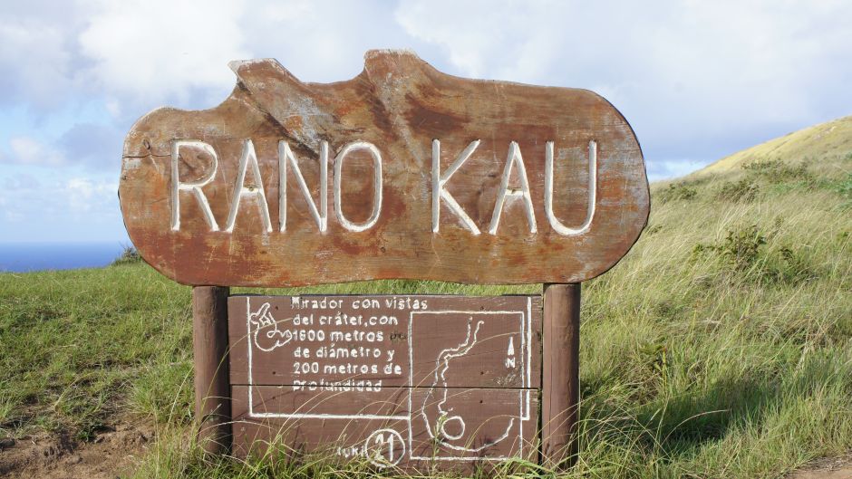 TREKKING AL VOLCAN RANO KAO, Isla de Pascua, CHILE
