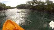 Kayak en Rio Licura, Pucon, CHILE