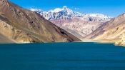 Embalse del Yeso y Laguna los Patos, Santiago, CHILE